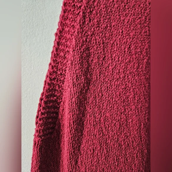 Maeve Sweaterknit Tank In Raspberry - Picture 3 of 6